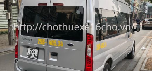 Cho thuê xe 16 chỗ giá rẻ tại Hà Nội